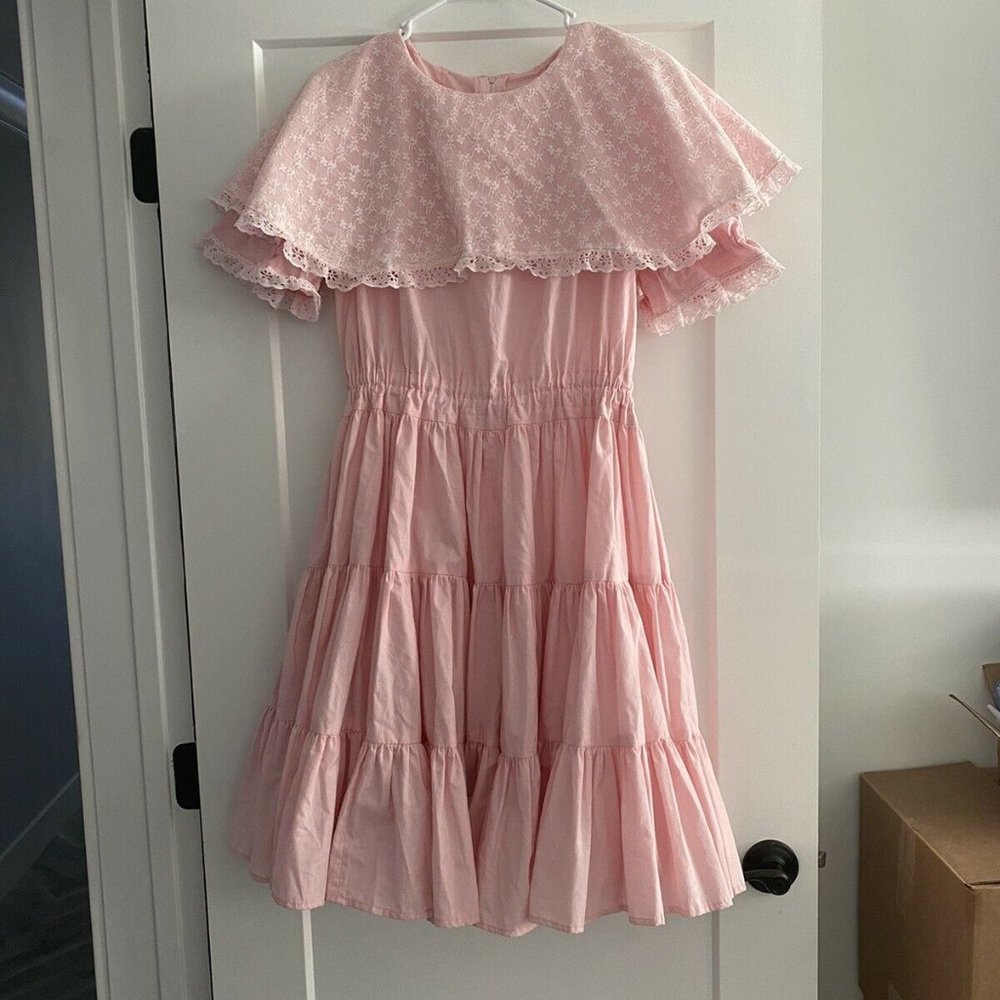 vintage pink patio dress Size Small